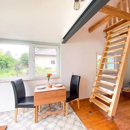 בית נופש Tiny House Im Gruenen Fuer 4 Mit Kamin Ran רנגסדורף